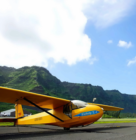 호놀룰루 소어링 에어로바틱 글라이더