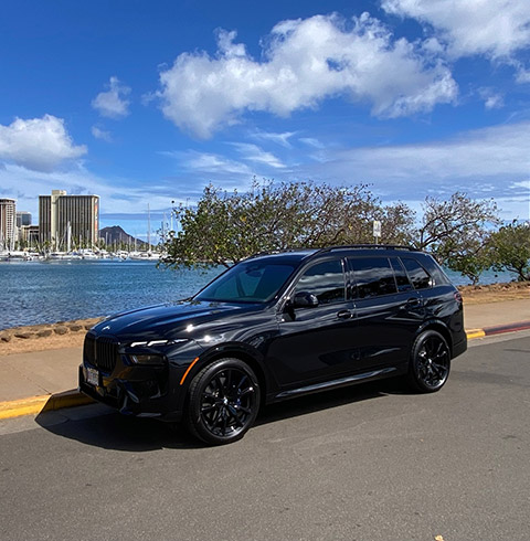 하와이 호놀룰루 공항 단독 픽업/샌딩 왕복 서비스 시에나 BMW 벤츠