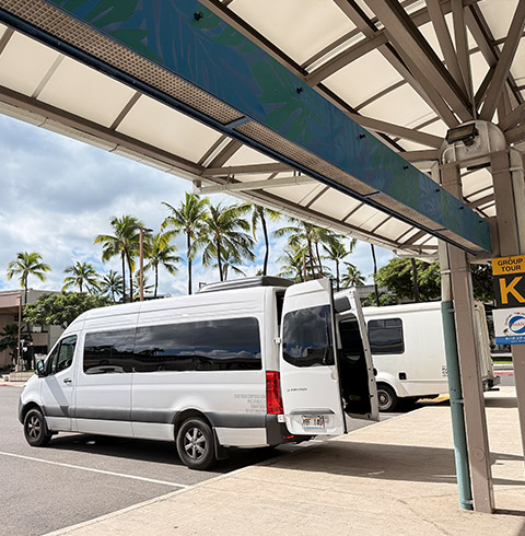 호놀룰루 공항 픽업 셔틀서비스 (편도)
