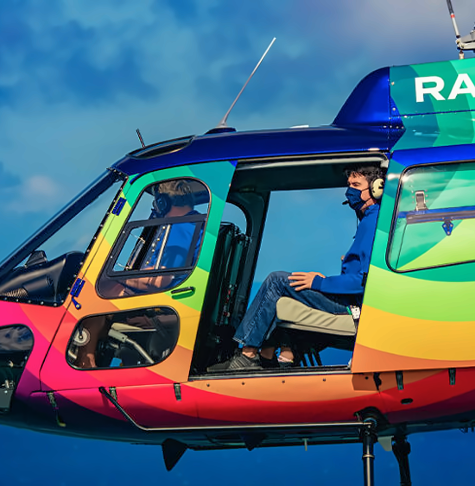 레인보우 헬리콥터 투어(오아후 섬, 주간)