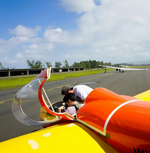 호놀룰루 소어링 에어로바틱 글라이더