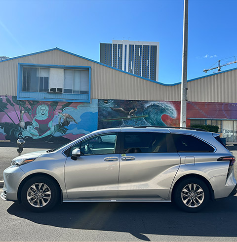 하와이 호놀룰루 공항 단독 픽업/샌딩 왕복 서비스 시에나 BMW 벤츠