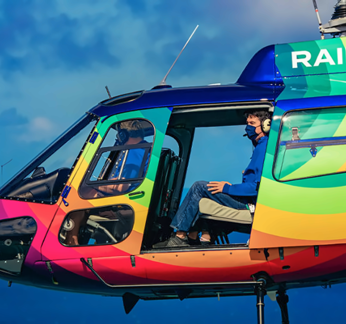 레인보우 헬리콥터 투어(오아후 섬, 주간)